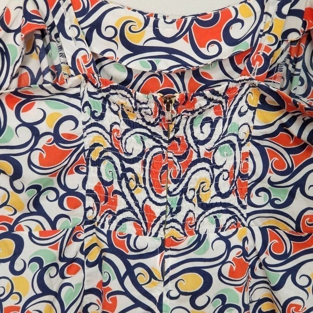 Cabi Keepsake Cami Retro Swirl Pattern Corset Sty… - image 6